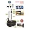 Blagdon Electrical Box, 26.5 cu in, Outlet Box Type, 2 Gangs, PVC, Rectangular Shape BA1057882 - alternate 3