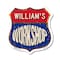 Signmission William's Workshop, 6 Inch X 6 Inch, Plastic Sign SHI-P-6-489-WILLIAM - alternate 1