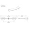 Gatco Sky Glass Vanity Shelf, Satin Nickel 5566 - alternate 3