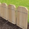 Greenes Fence 6'' H.x10 ' L. Cedar Lawn Edging RC41-6C - alternate 4