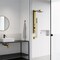 Vigo 39 in. H x 4 in. W 2-Jet Shower Panel System with Head & Hand Shower Wand in Matte Brushed Gold VG08014MG - alternate 7