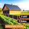 Xpose Safety Silt Fence 3' x 100' with 11 Stakes - Heavy Duty Erosion Barrier SFHD-310-X - alternate 5