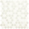 Daltile Uptown Glass 1in Hexagon Mosaic, 16.92 SQFT Per Carton, 18PK UP201HEXMS1P - alternate 6