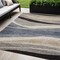 Homeroots 5' X 8' Blue Brown And Beige Abstract Washable Indoor Outdoor Area Rug 603678 - alternate 1