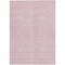 Homeroots 10' X 14' Pink And Silver Geometric Washable Indoor Outdoor Area Rug 594496 - alternate 8