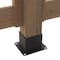 Sunjoy Newville 10.1ft x 21.6ft FSC Wood Carport, Privacy Wall, Rain Gutter, Outdoor Cedar Gazebo Pavilion A110001120 - alternate 8