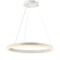 Jonathan Y Baxter 23.5" 1-Light Modern Contemporary Aluminum Integrated LED Hoop Pendant, Matt White JYL7200A - alternate 12