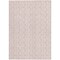 Homeroots 8' X 10' Pink And Gray Ogee Washable Indoor Outdoor Area Rug 601641 - alternate 7