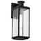 Nuvo Luca, Medium Outdoor Lantern, Sand Black Finish, Clear Beveled Glass 60/8511 - alternate 7