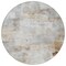Homeroots 8' Beige Gray And Khaki Round Abstract Washable Indoor Outdoor Area Rug 618078 - alternate 9