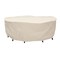 Mr. Bar-B-Q Round Table and Chair Dining Set Cover, 30 in L, 80 in W, Elastic, Taupe 07838BB - alternate 1