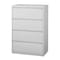 Hirsh 30" W 4 Drawer Lateral File Cabinet, Light Gray, A4/Legal/Letter 14978 - alternate 1