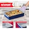 Bakken-Swiss Bakken 8-Piece Stackable Bakeware Set, Ceramic Non-Stick, PTFE, PFOA and PFOS Free, Oven-Safe BKCRSTBKBUL - alternate 8