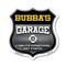 Signmission Bubba's Garage I Can Fix Everything But Stupid, 6 Inch X 6 Inch, Plastic Sign SHI-P-6-490-BUBBA - alternate 1