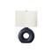 Monarch Specialties Lighting, 24"h, Table Lamp, Blue Ceramic, Ivory / Cream Shade, Contemporary, Modern I 9670 - alternate 1