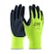 G-Tek Hi-Vis Seamless Knit Polyester Glove with Latex Coated MicroSurface Grip on Palm & Fingers, 12PK 55-AG317/S - alternate 2