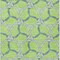 Homeroots 8' X 10' Lime Green And Blue Geometric Washable Indoor Outdoor Area Rug 613509 - alternate 8