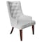Leisuremod Spruce Collection Modern Wooden Dining Chair in Light Grey SC24LGR - alternate 1