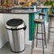 Hls Commercial 23 gal Round Indoor Metal Can, Silver, Touchless Sensor Lid, Stainless Steel, 17.5 in HLS23RC - alternate 5