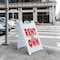 Signmission Rent To Own, A-Frame & 2 Decals Installed, Heavy-Duty Plastic Frame SBHD-D-2436-Rent To Own - alternate 3