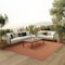Homeroots 8' X 10' Terra Cotta Indoor Outdoor Area Rug 522582 - alternate 7
