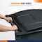 4Dock 52 gal Trash Can with Wheels, Black/Grey, Plastic, 22.8 in TC007 - alternate 3
