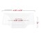 Smarty Had A Party 5 oz. Clear Square Plastic Dessert Bowls (120 Bowls), 120PK 6925-CASE - alternate 9