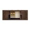 James Martin Vanities Vanity, without top, Mid-Century Walnut, 59.9 in W x 23.5 in D,  670-V60D-M-WLT - alternate 8