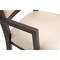 Leisuremod Madera High Back Leather Dining Chair, Aluminum Wood-Look Frame MCAWN-18PW - alternate 9
