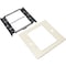 Legrand Device Plate, Ivory, Steel, Plates V4047C-2 - alternate 1