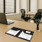 C-Line Products 8-1/2" x 11" Black Two-Pocket Heavyweight Poly Portfolio Folder with Prongs, 25EA/BX, 6BX/CT 33961-BX - alternate 4