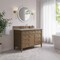 James Martin Vanities Brittany 48" Single Vanity, Pecan w/ 3 CM Victorian Silver Silestone Top 655-V48-PCN-3VSL - alternate 6