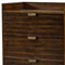 Homeroots 32" Acacia Solid Wood Three Drawer Chest 473074 - alternate 7