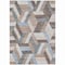 Homeroots 10' X 14' Brown Geometric Washable Indoor Outdoor Area Rug 608045 - alternate 8