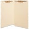 Universal End Tab Folder, 2Fstner, Legal, Manila, 50PK UNV13220 - alternate 1