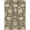 Homeroots 10' X 14' Chocolate And Beige Floral Washable Indoor Outdoor Area Rug 605198 - alternate 8