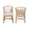 Bali & Pari Prisca Natural Rattan Dining Chair 269-2PC-14778-ZORO - alternate 7