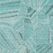 Homeroots 8' X 10' Teal Blue And Ivory Geometric Washable Indoor Outdoor Area Rug 594812 - alternate 6