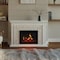 Northwest Electric Fireplace with Mantel Freestanding Heater with Remote Control Adjustable LED Flames 80-FPWF-M1 - alternate 9