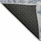Homeroots 5' X 8' Blue And Denim Blue Floral Washable Indoor Outdoor Area Rug 609529 - alternate 6