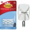 Command Wire Hook, 0.5 lb, 3-Hook, Metal/Plastic, Clear, 3PK 17067CLR - alternate 7