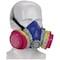 Safety Works PROFESSIONAL SWX00320 Multi-Purpose Half Mask Respirator, M Mask, TPE, Blue SWX00320/817663 - alternate 1
