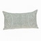 Homeroots 14" X 24" Beige and Green Linen Lumbar Throw Pillow with Embroidery 529263 - alternate 4