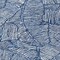Homeroots 3' X 5' Navy Blue And Ivory Floral Washable Indoor Outdoor Area Rug 594641 - alternate 7