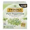 Twinings Tea Bags, Pure Peppermint, 0.07 oz Tea Bag, 50PK TNA53650 - alternate 1