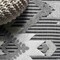 Jonathan Y Sumak High-Low Pile Neutral Diamond Kilim Gray/White/Black 2 ft. x 10 ft. Indoor/Outdoor Runner Rug SBH107B-210 - alternate 7