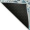 Homeroots 3' X 5' Teal Blue And Navy Blue Nautical Washable Indoor Outdoor Area Rug 581509 - alternate 5