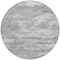 Homeroots 8' Silver And Gray Round Abstract Washable Indoor Outdoor Area Rug 610446 - alternate 6