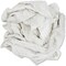 Taskbrand 25 lb. Economy Terry Rags, For Kitchen, Janitorial, General Purpose, Towel, White, 1 Carton 537-25 - alternate 1