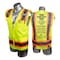 Malta Dynamics Hi-Vis Apparel, Polyester, Hi-Vis Yellow, Size 2XL PPE-009 - alternate 6